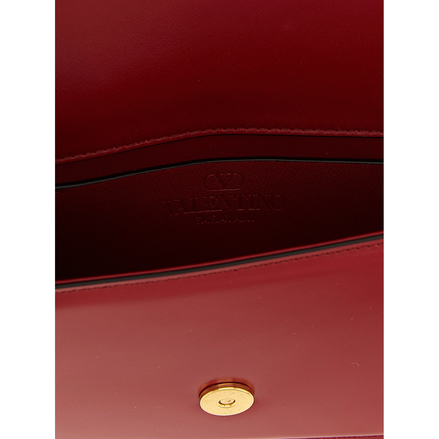 Multicolor Calfskin Clutch Bag