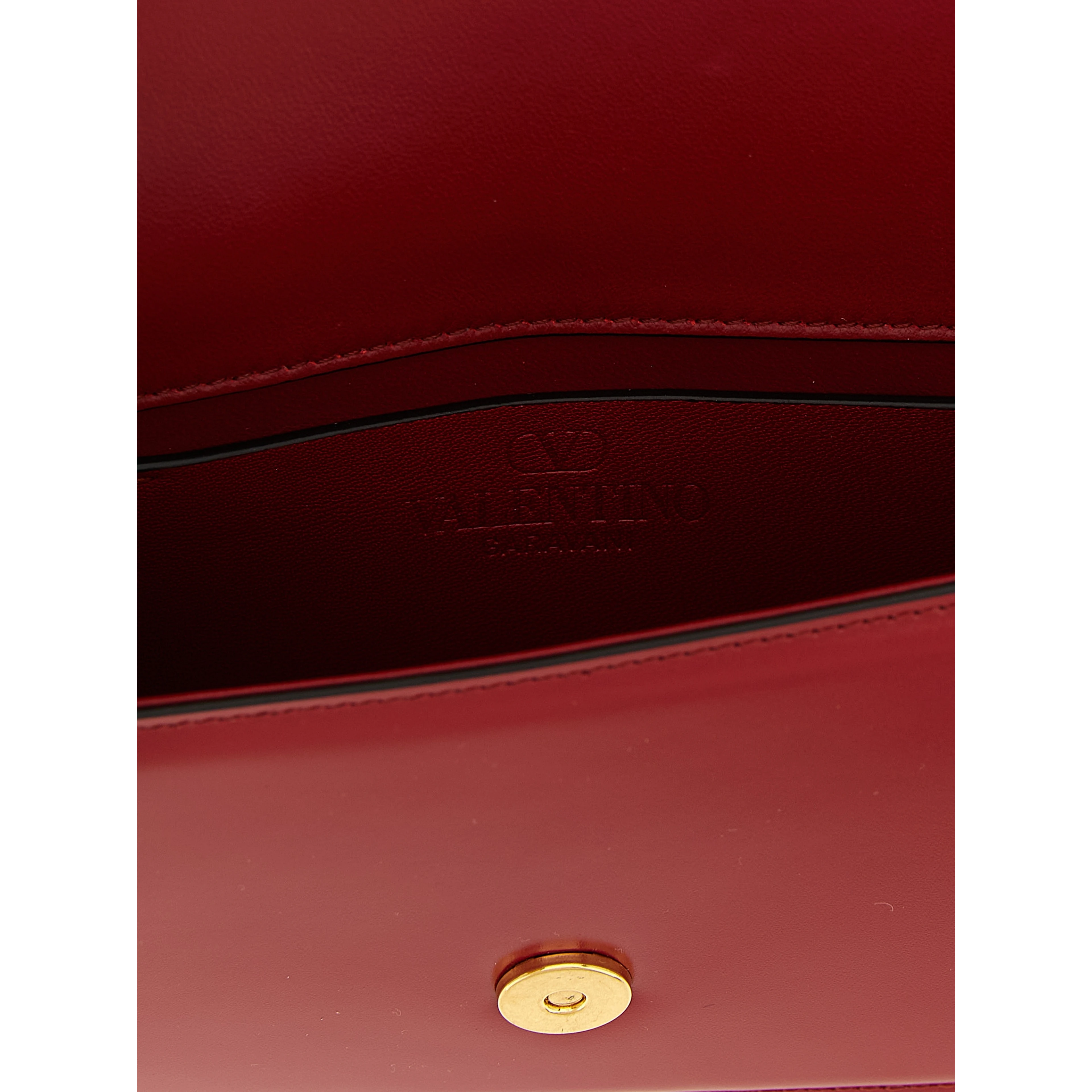 Multicolor Calfskin Clutch Bag