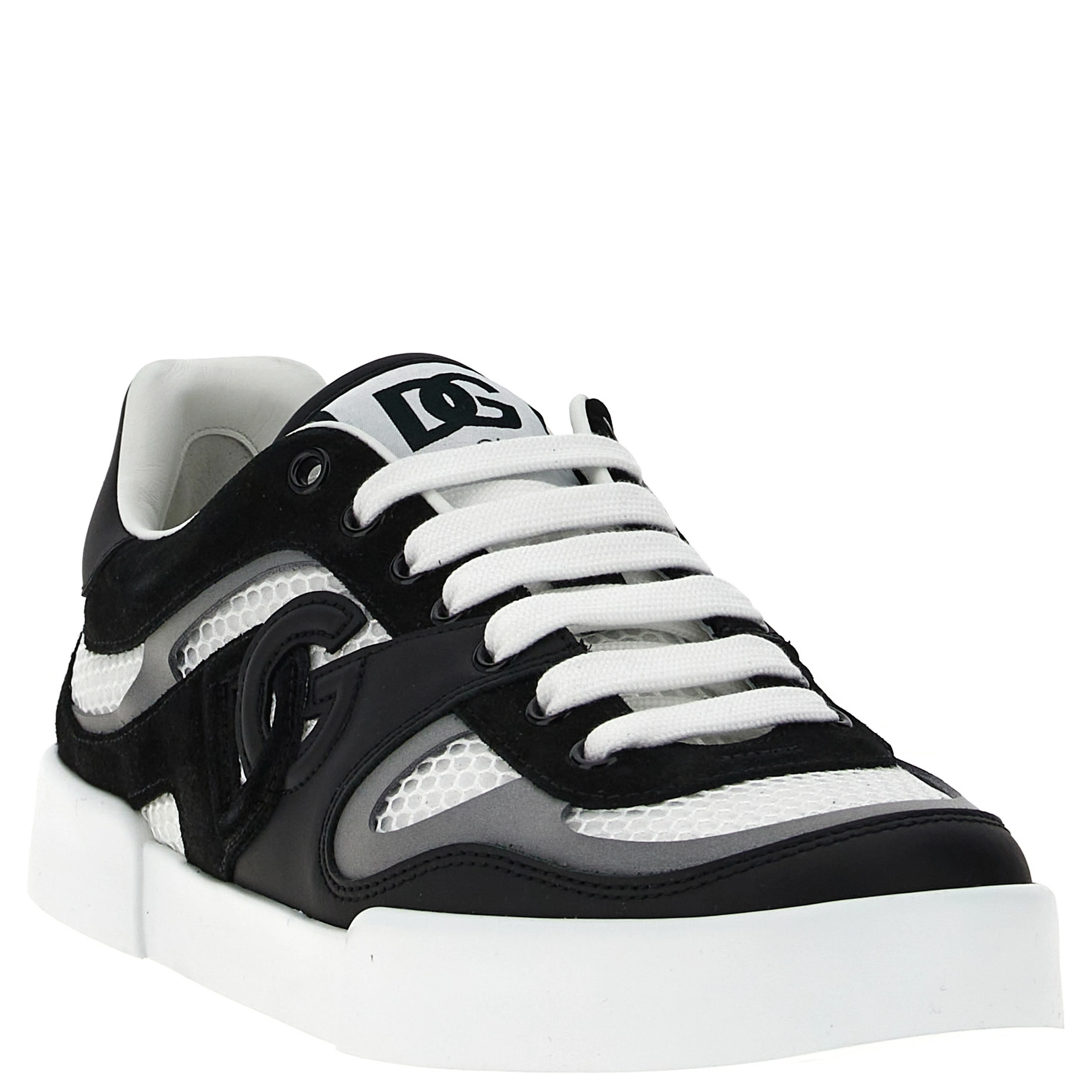 Bicolor Calfskin Sneakers