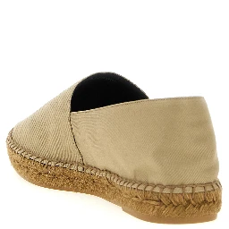 Beige Cotton Espadrilles