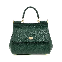 Bicolor Calfskin Handbag