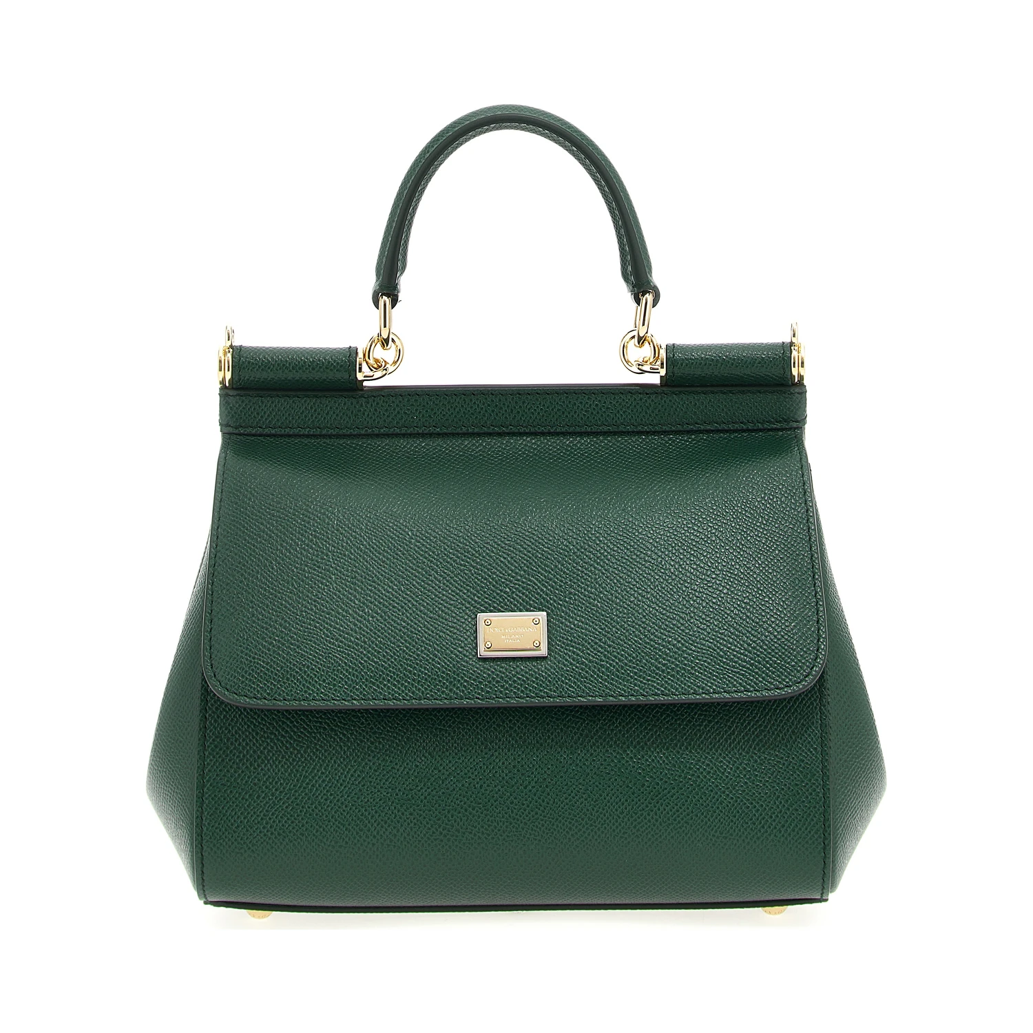 Bicolor Calfskin Handbag