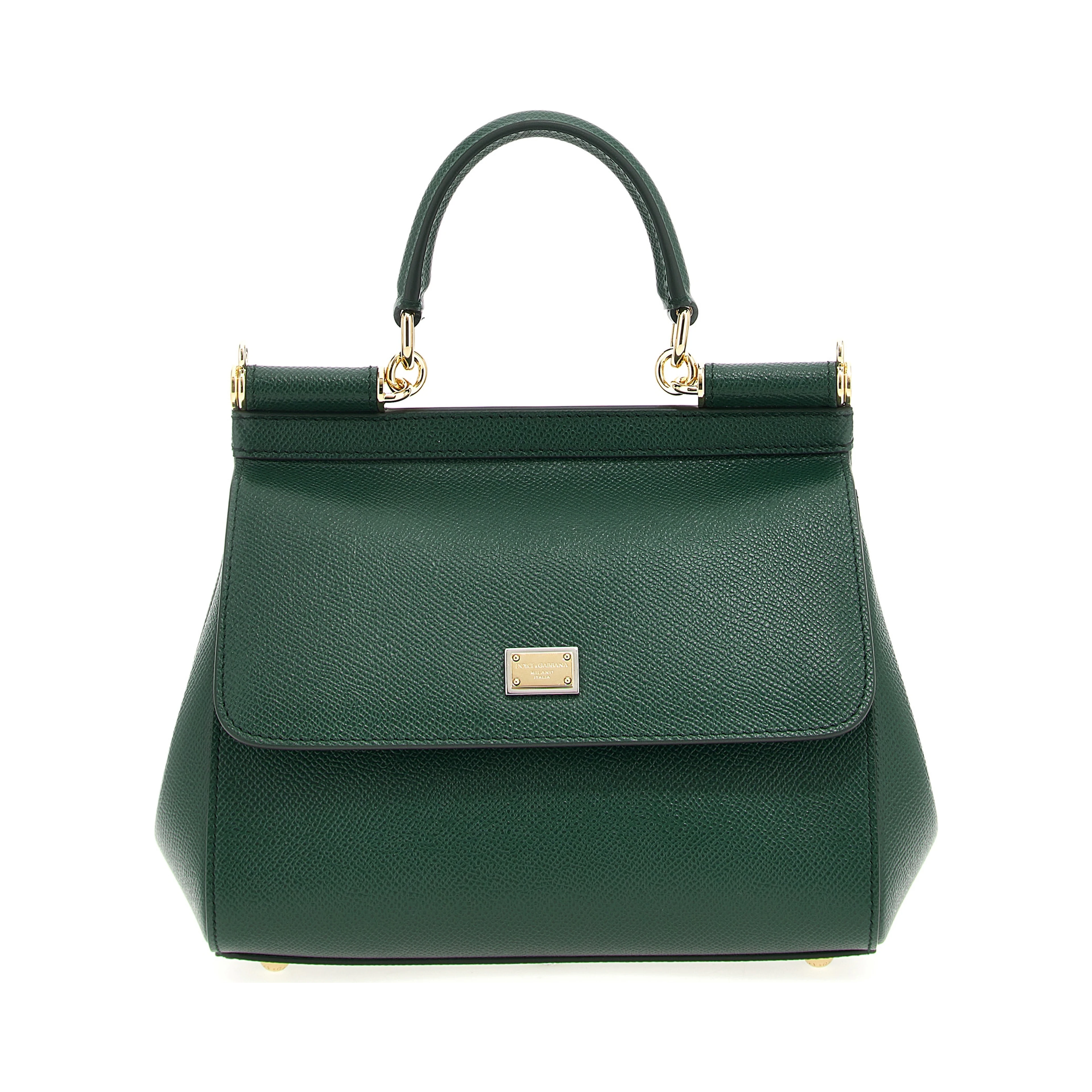 Bicolor Calfskin Handbag