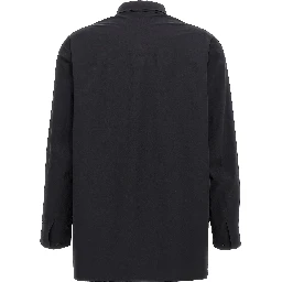 Black Nylon Blouse