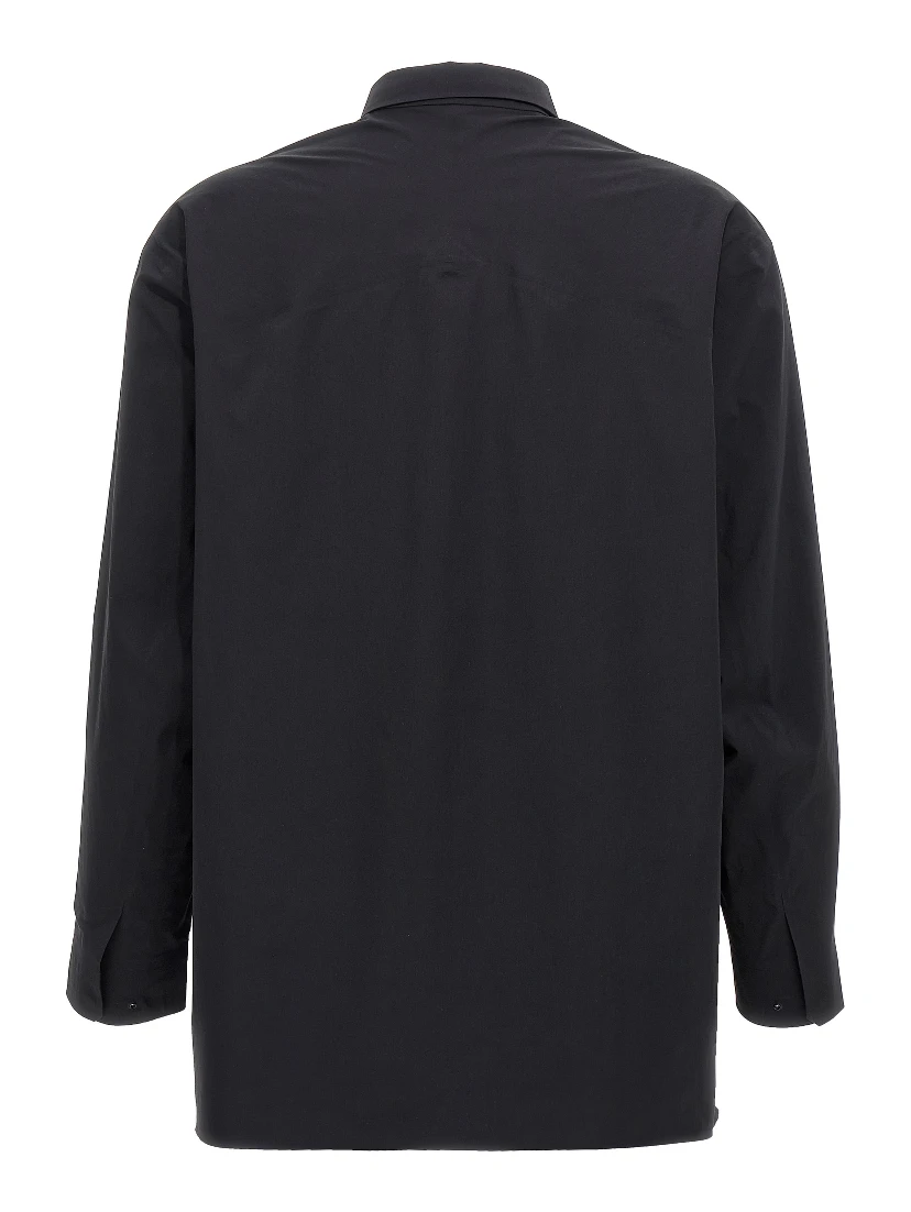 Black Nylon Blouse