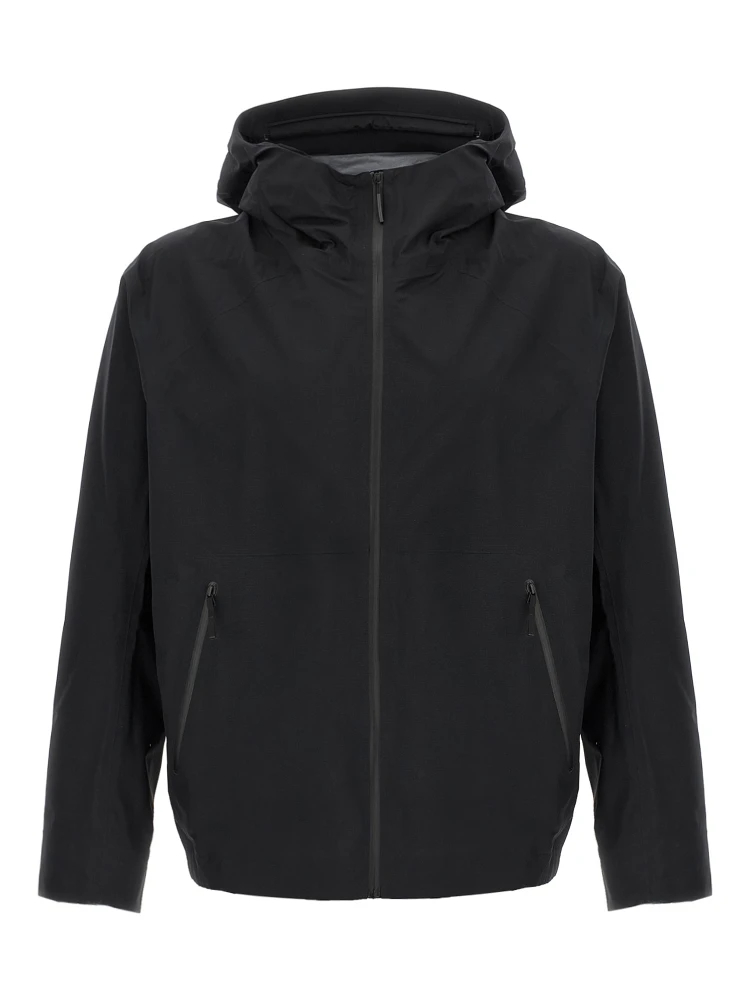 Black Nylon Shell Jacket