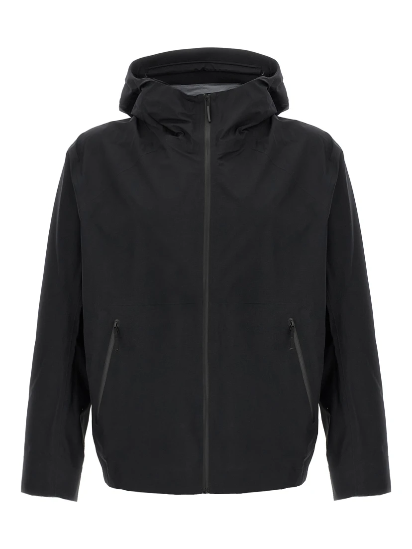 Black Nylon Shell Jacket