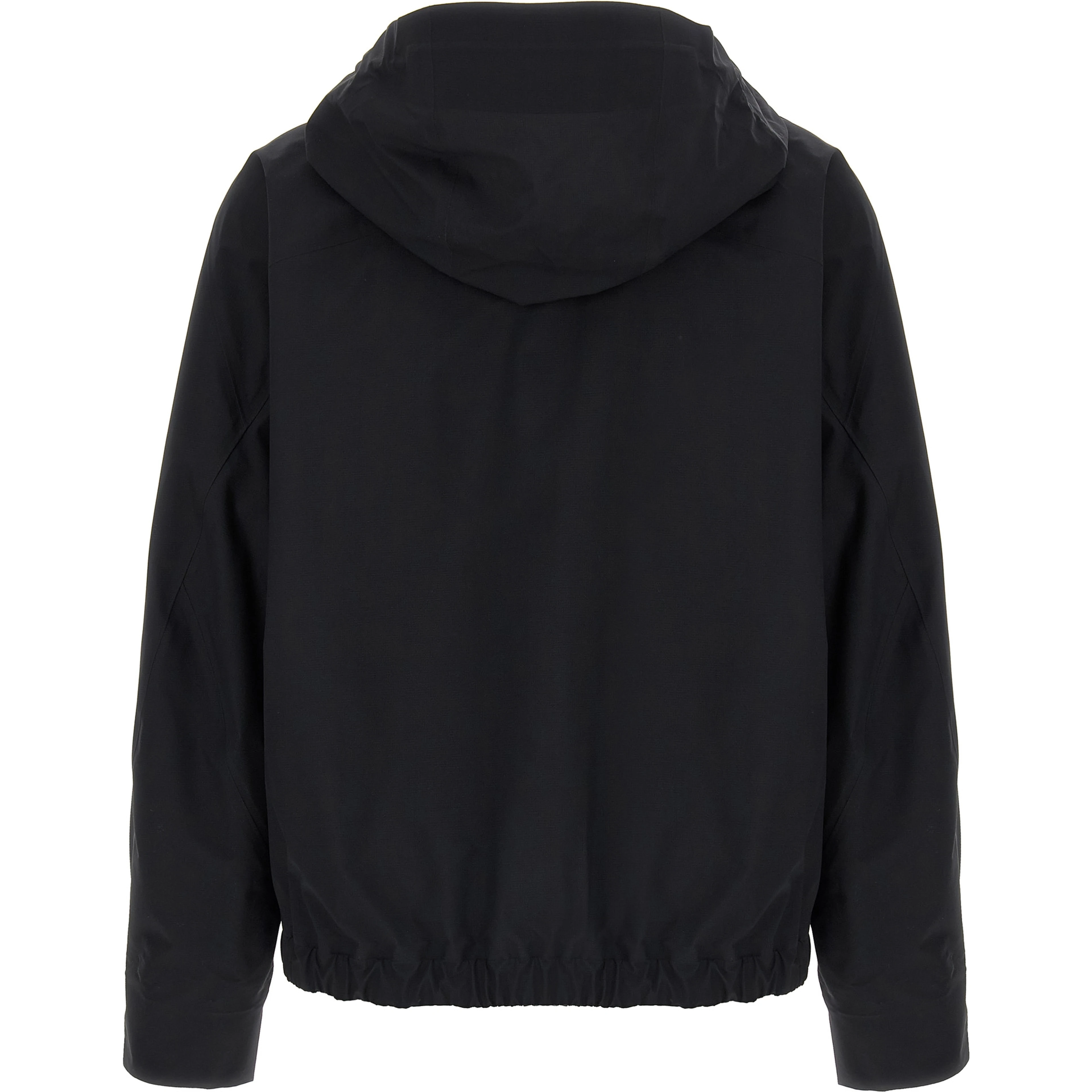 Black Nylon Shell Jacket