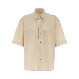 Beige Cotton Blouse