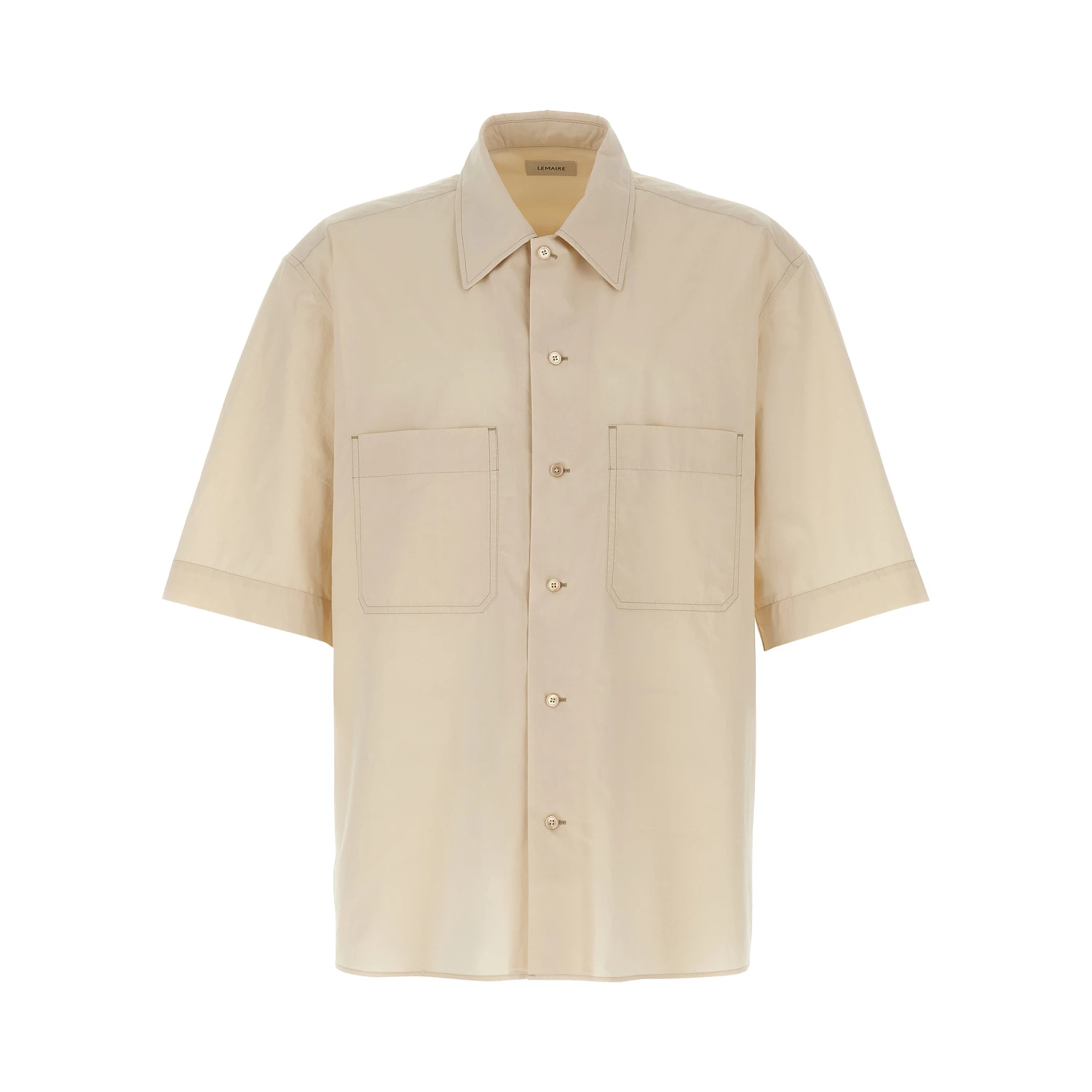 Beige Cotton Blouse