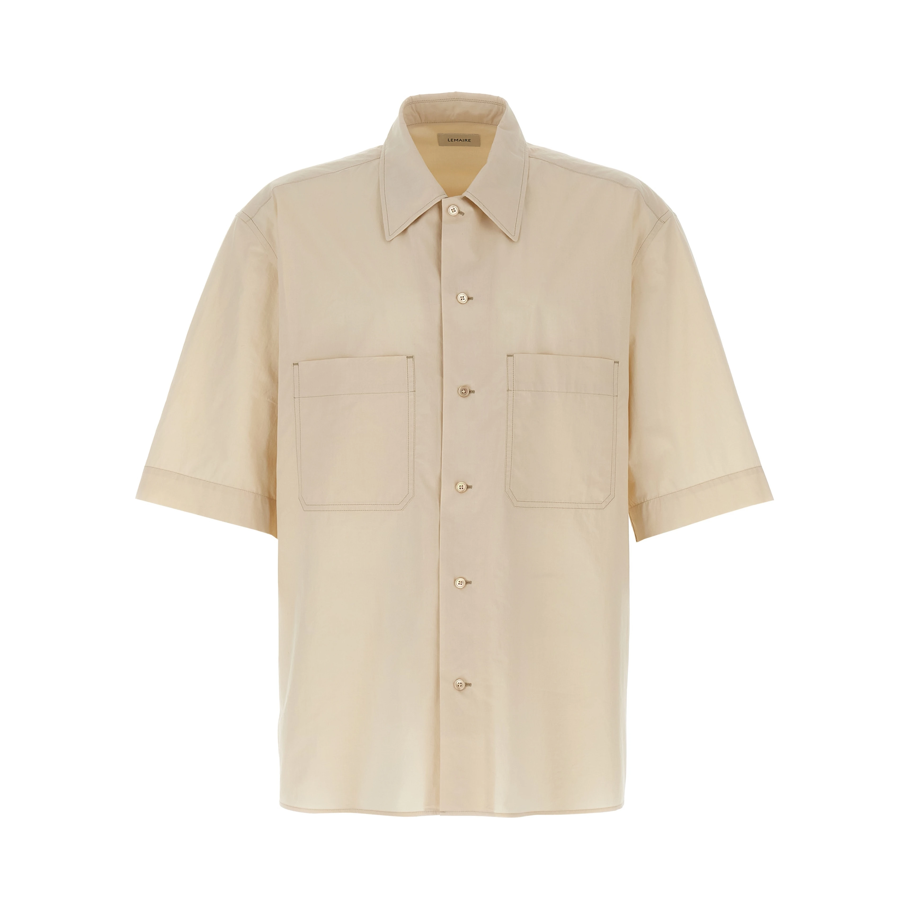 Beige Cotton Blouse
