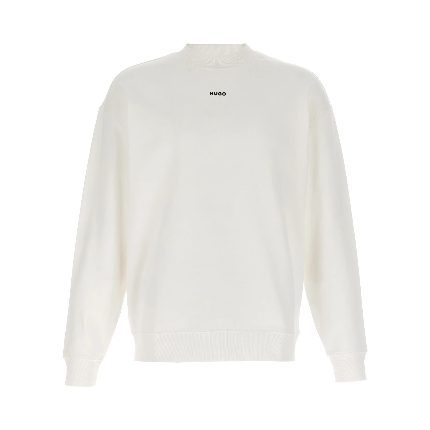 White Cotton Sweatshirt