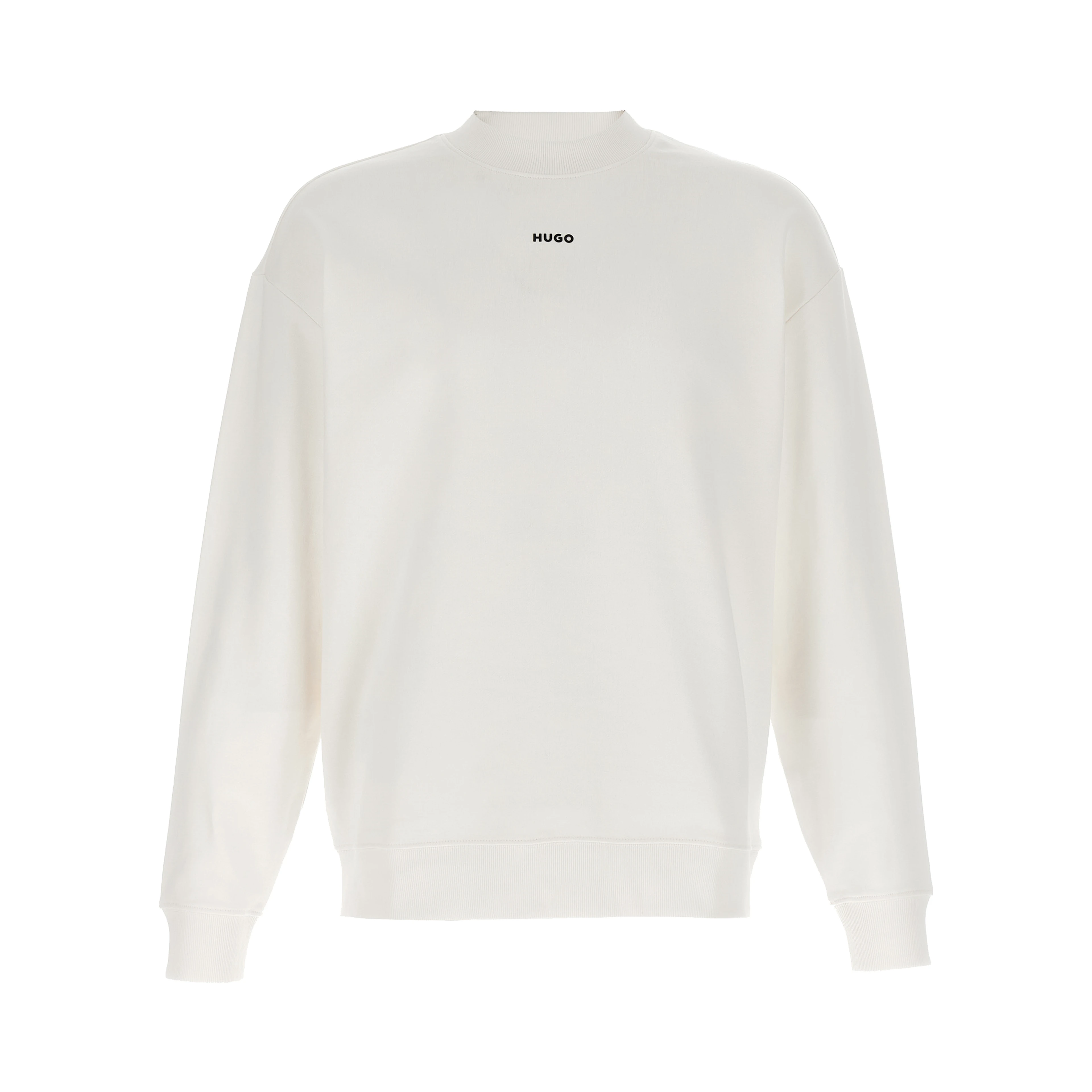 White Cotton Sweatshirt