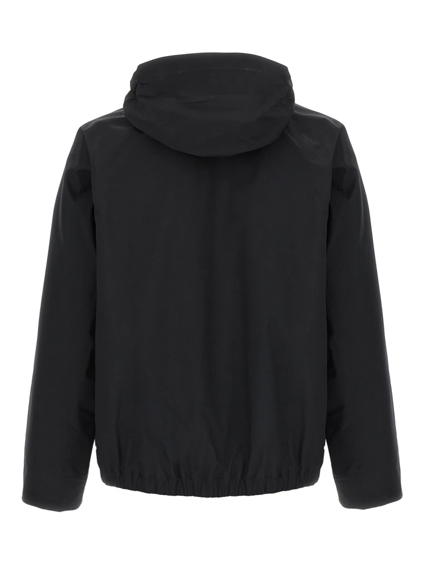 Black Nylon Shell Jacket