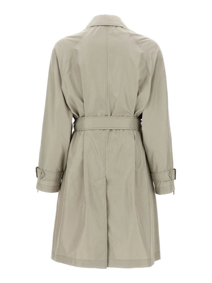 Gray Satin Coat