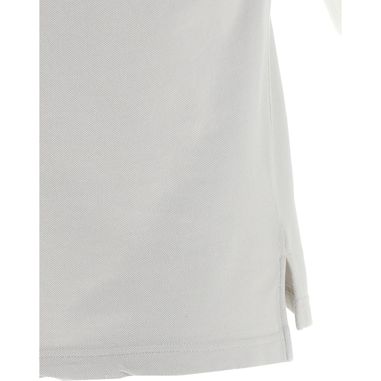Gray Cotton Polo Shirt