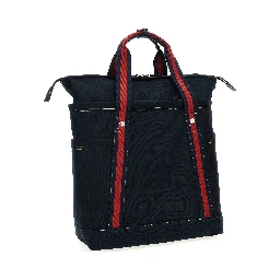 Blue Cotton Tote Bag