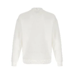 White Cotton Sweatshirt