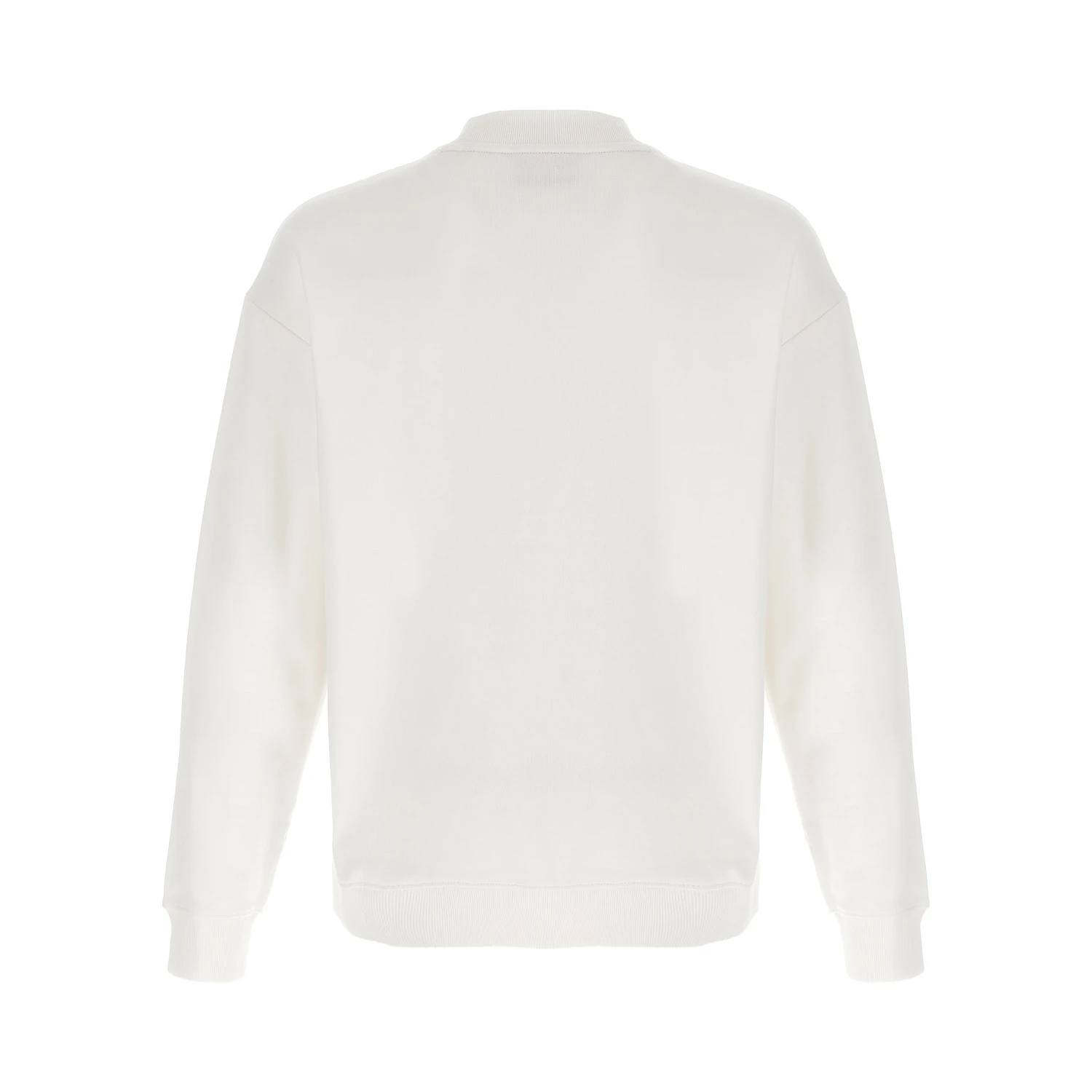 White Cotton Sweatshirt