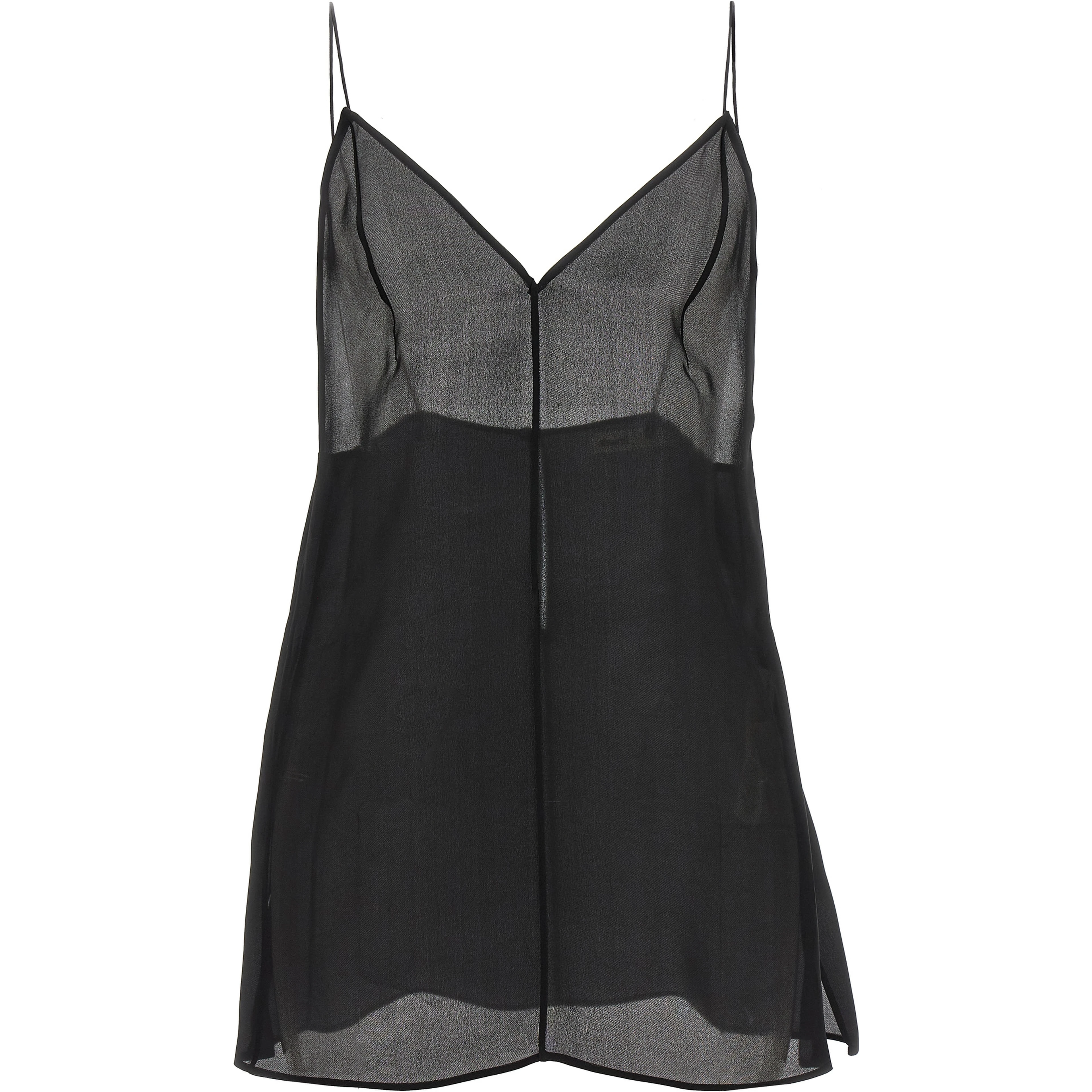 Black Silk Tank Tops