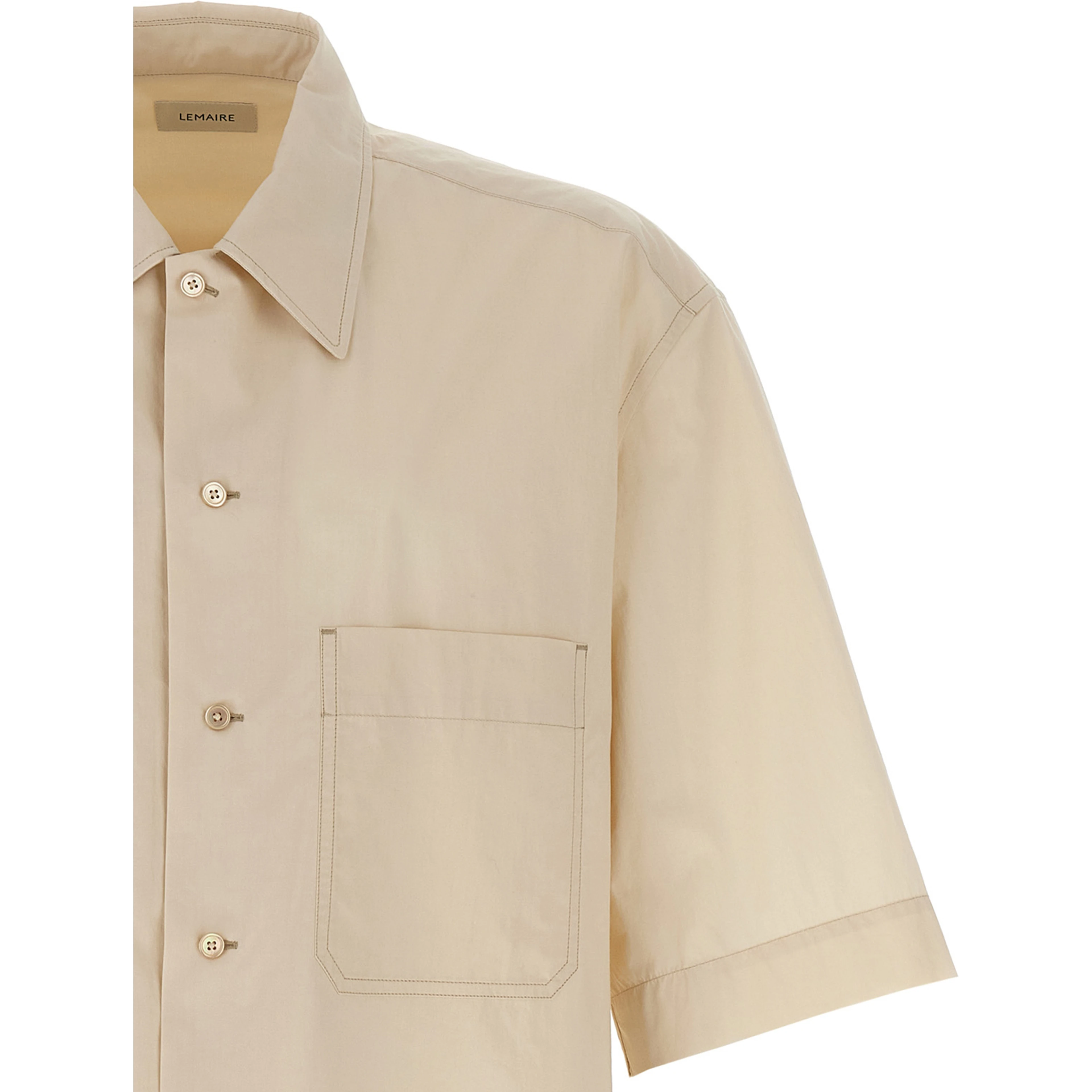 Beige Cotton Blouse