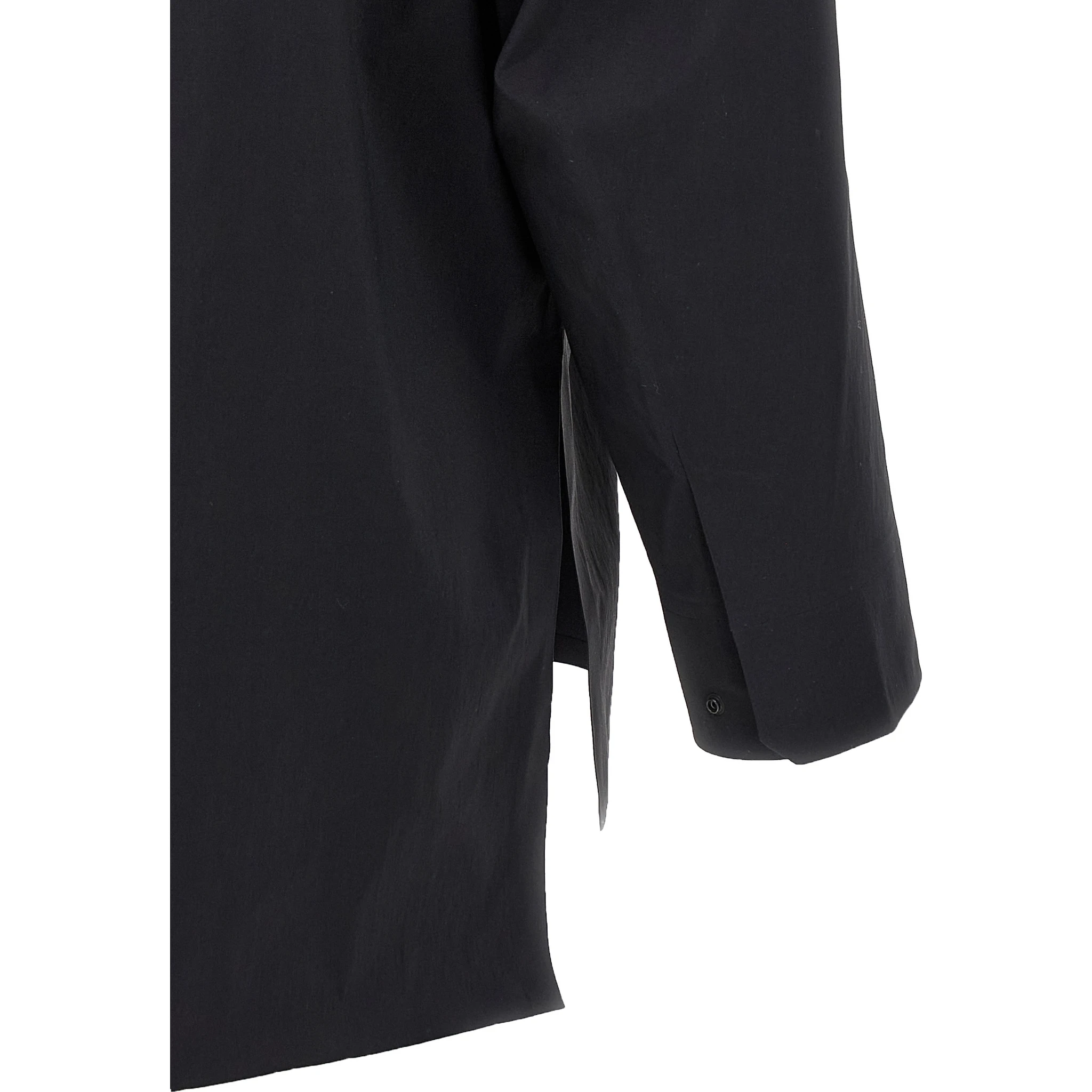 Black Nylon Blouse