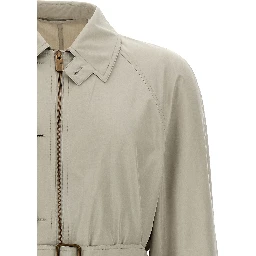 Gray Satin Coat