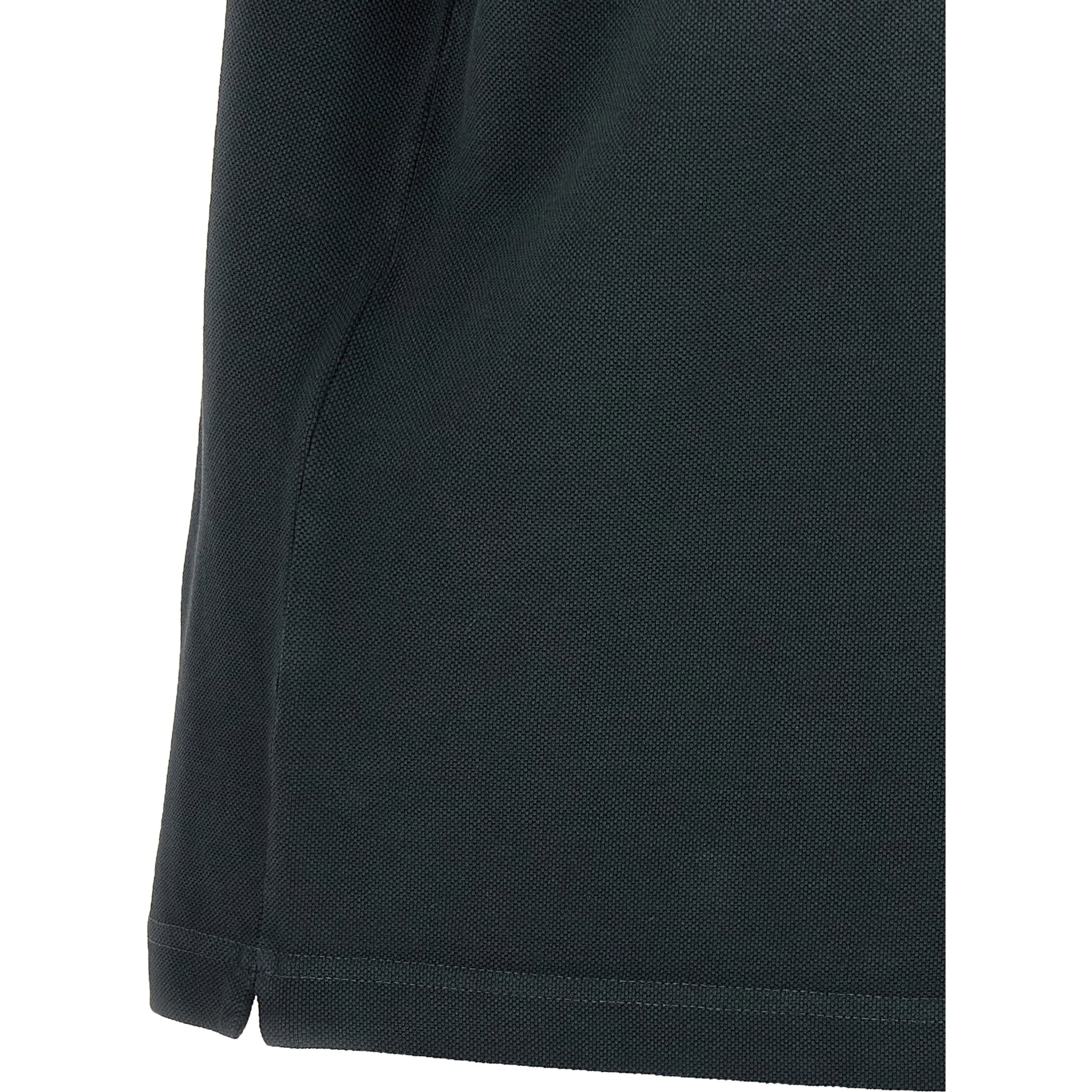 Gray Cotton Polo Shirt
