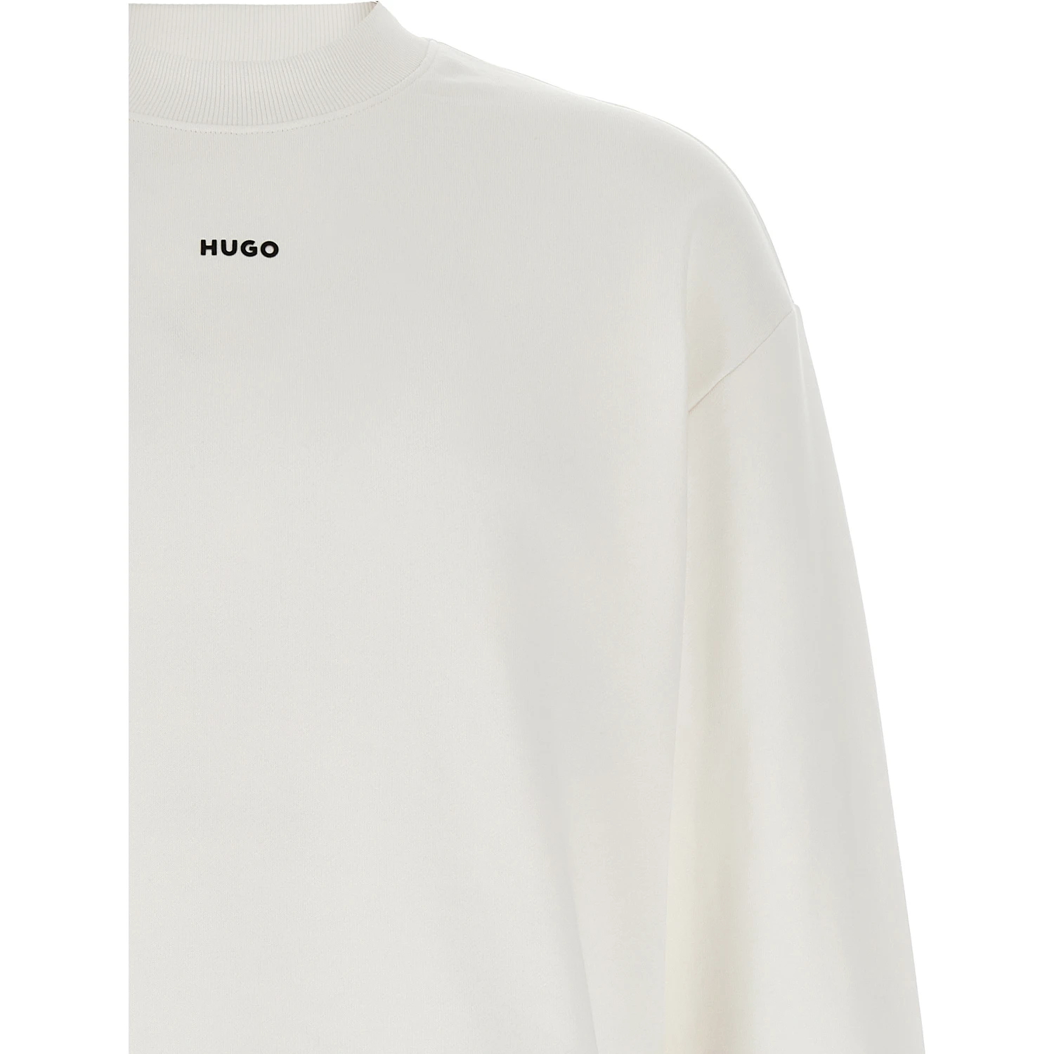 White Cotton Sweatshirt