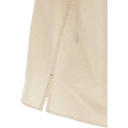 Beige Cotton Blouse