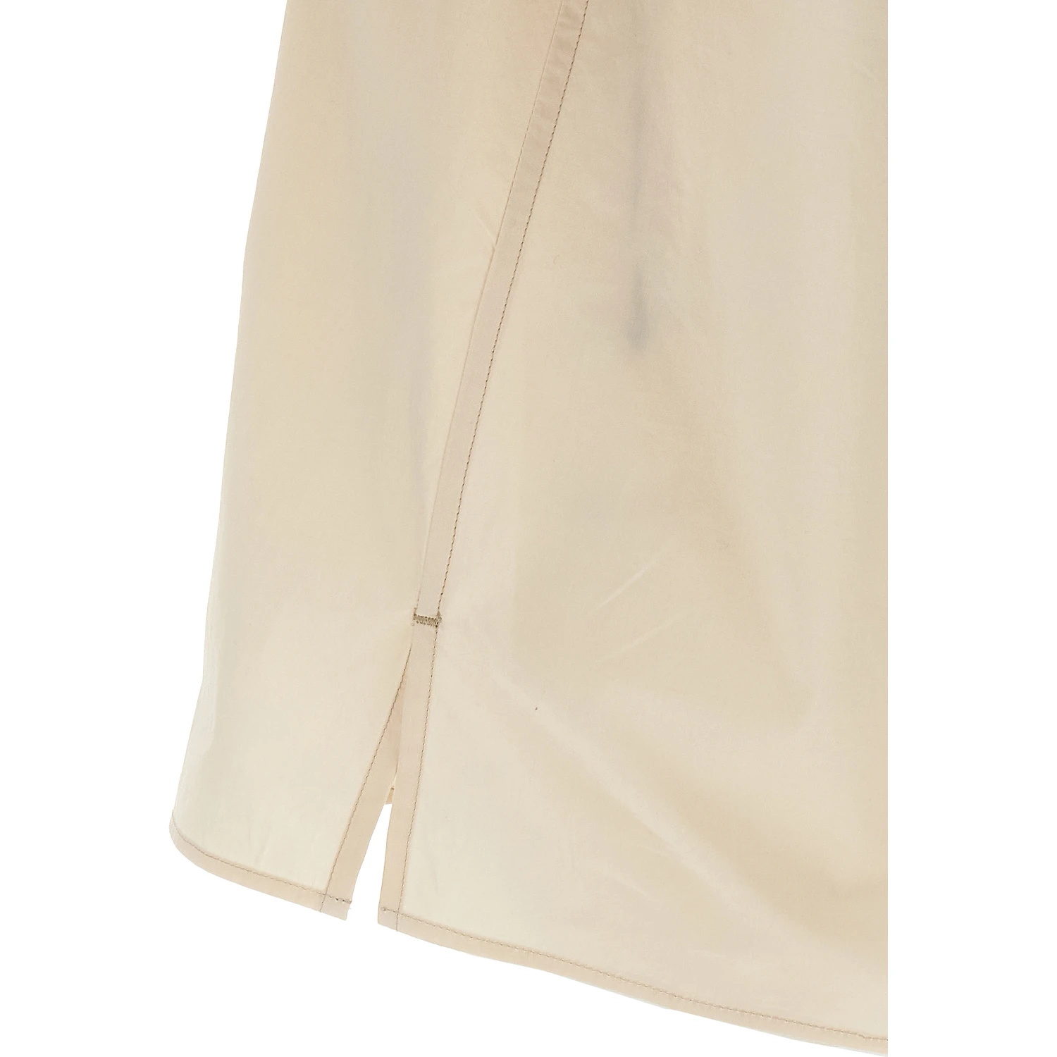 Beige Cotton Blouse