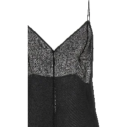 Black Silk Tank Tops