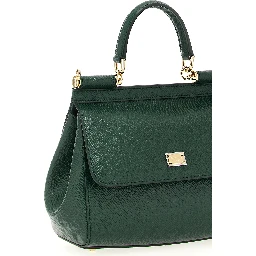 Bicolor Calfskin Handbag