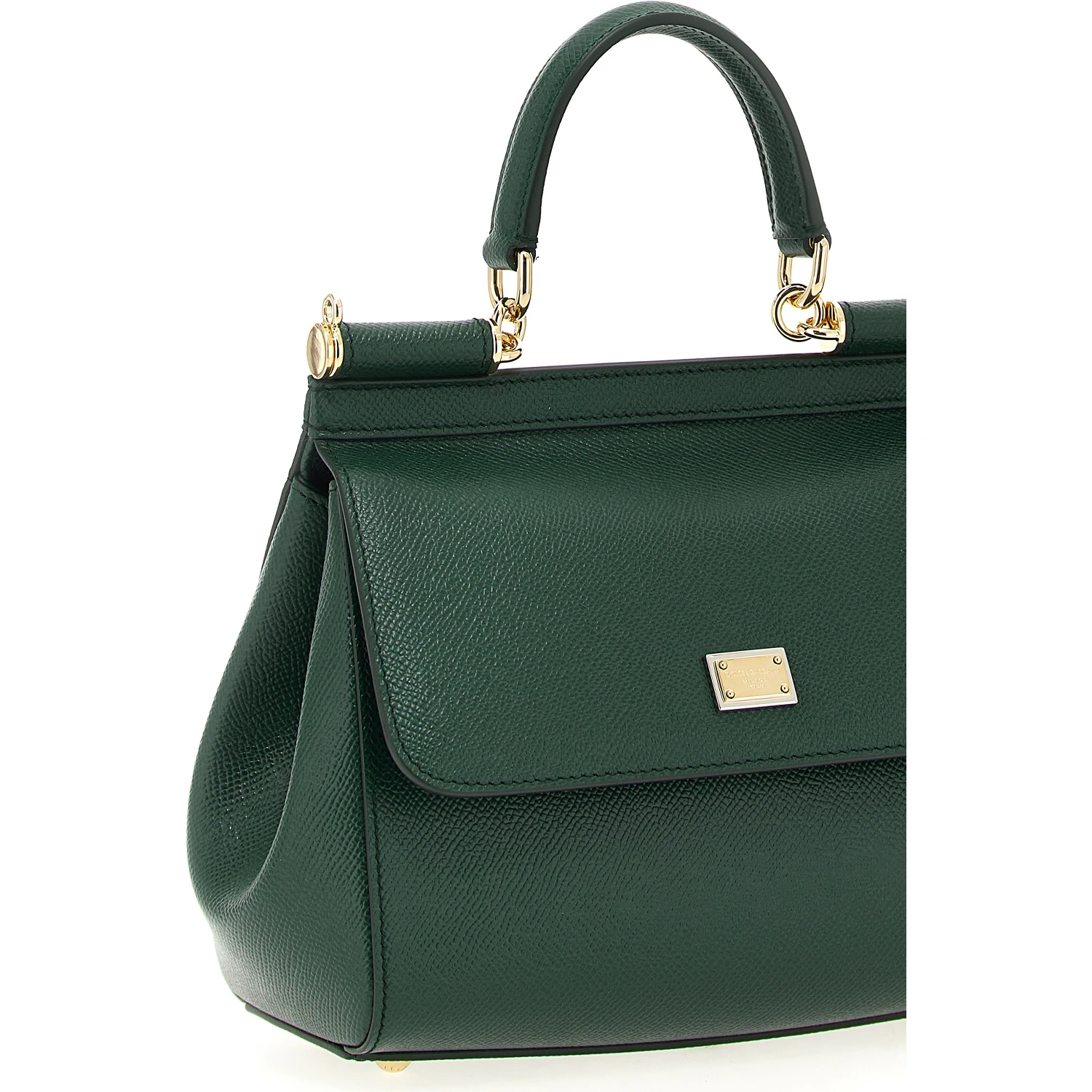 Bicolor Calfskin Handbag