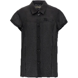 Black Silk Blouse