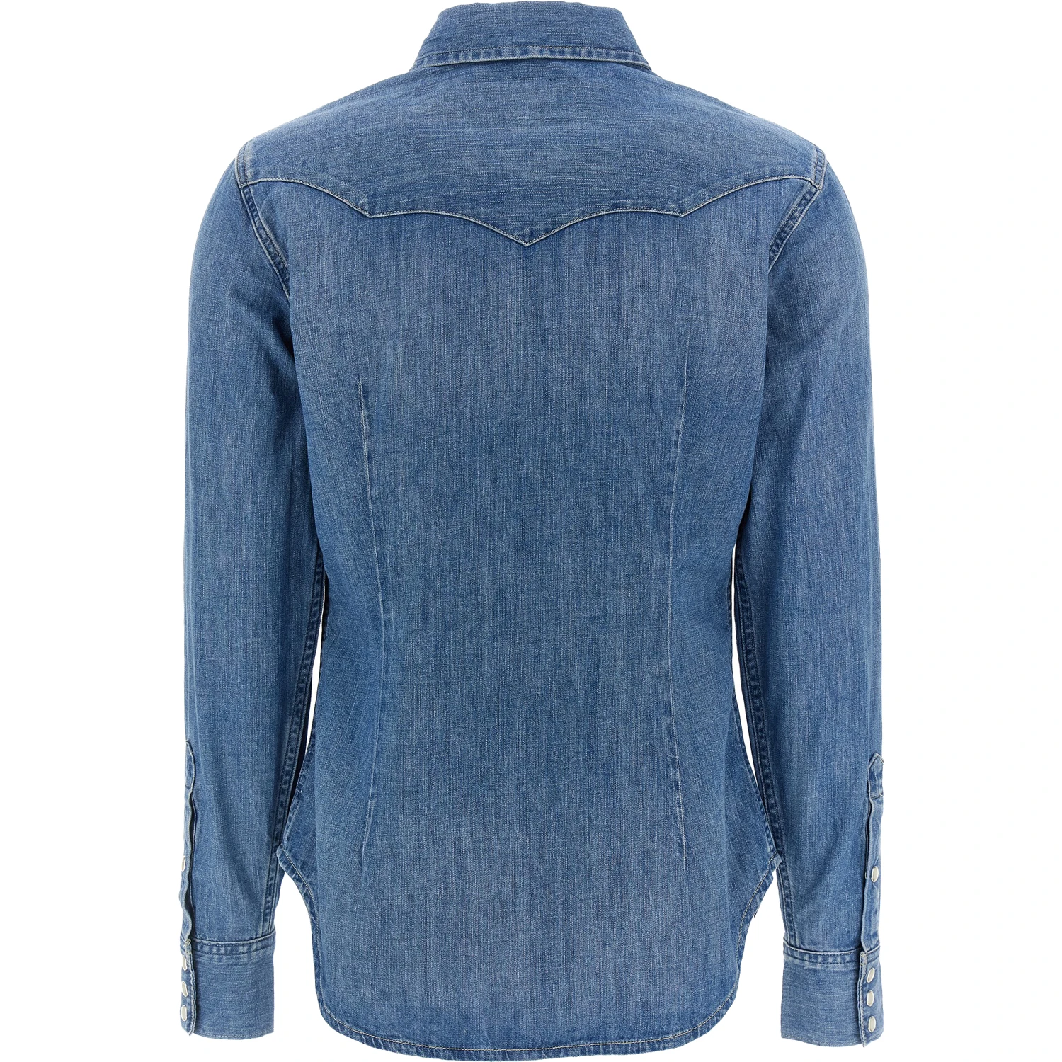 Blue Cotton Blouse