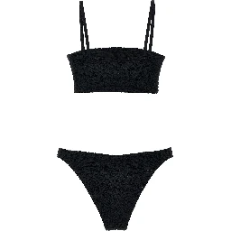 Black Polyamide Bikini