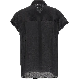 Black Silk Blouse