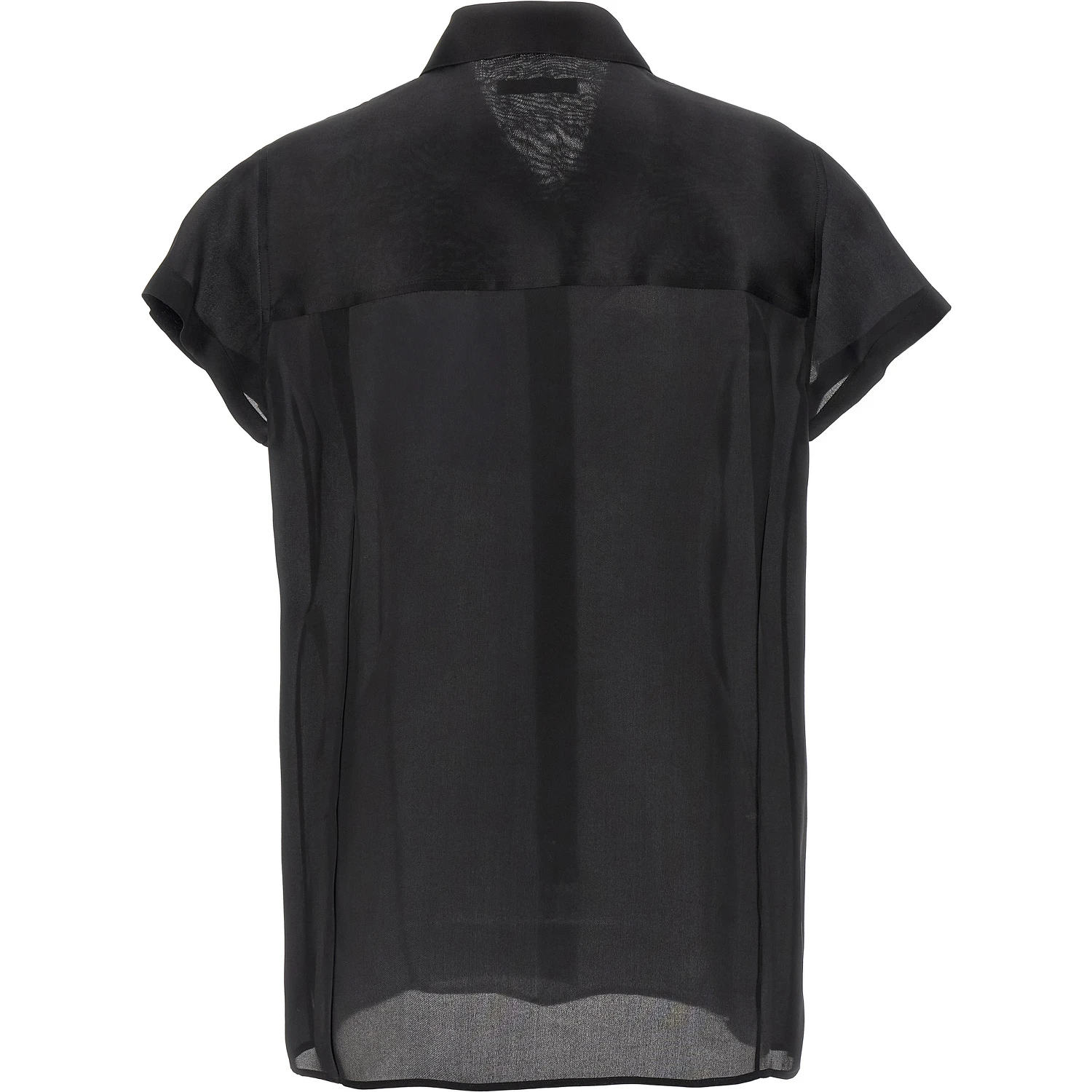 Black Silk Blouse