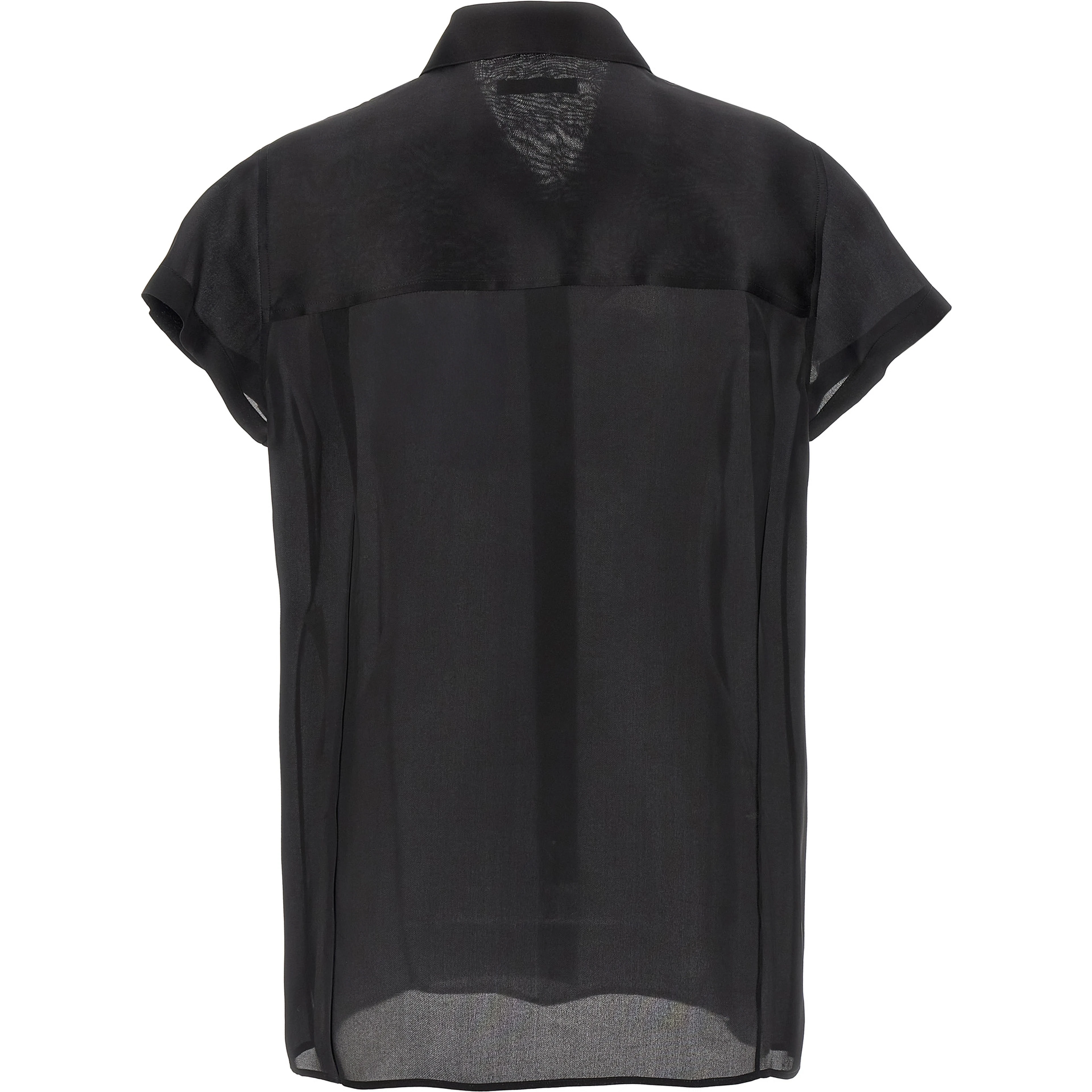 Black Silk Blouse