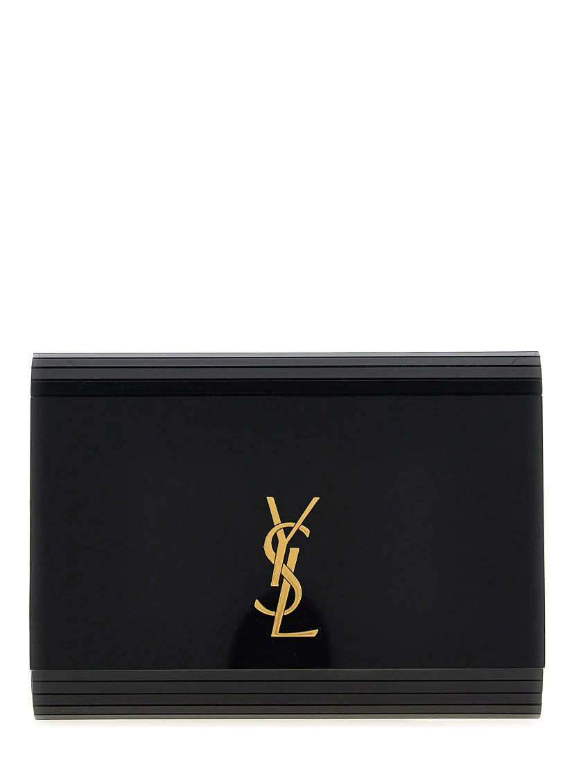 Black Plexiglass Crossbody Bag