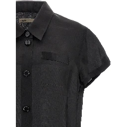 Black Silk Blouse