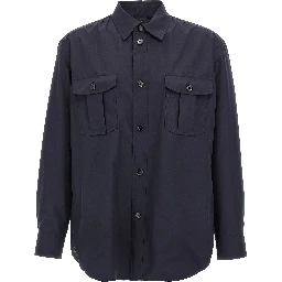 Blue Silk Jacket