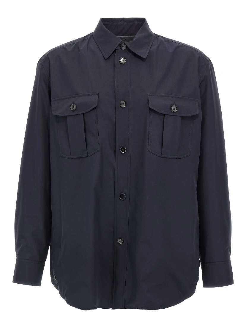 Blue Silk Jacket