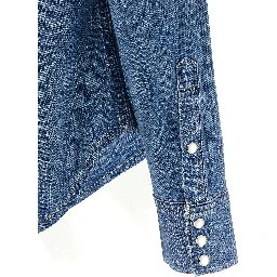 Blue Cotton Blouse