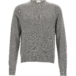 Gray Cotton Cardigan