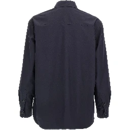 Blue Silk Jacket