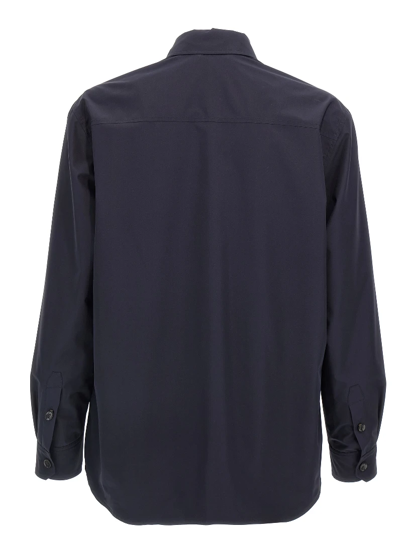 Blue Silk Jacket