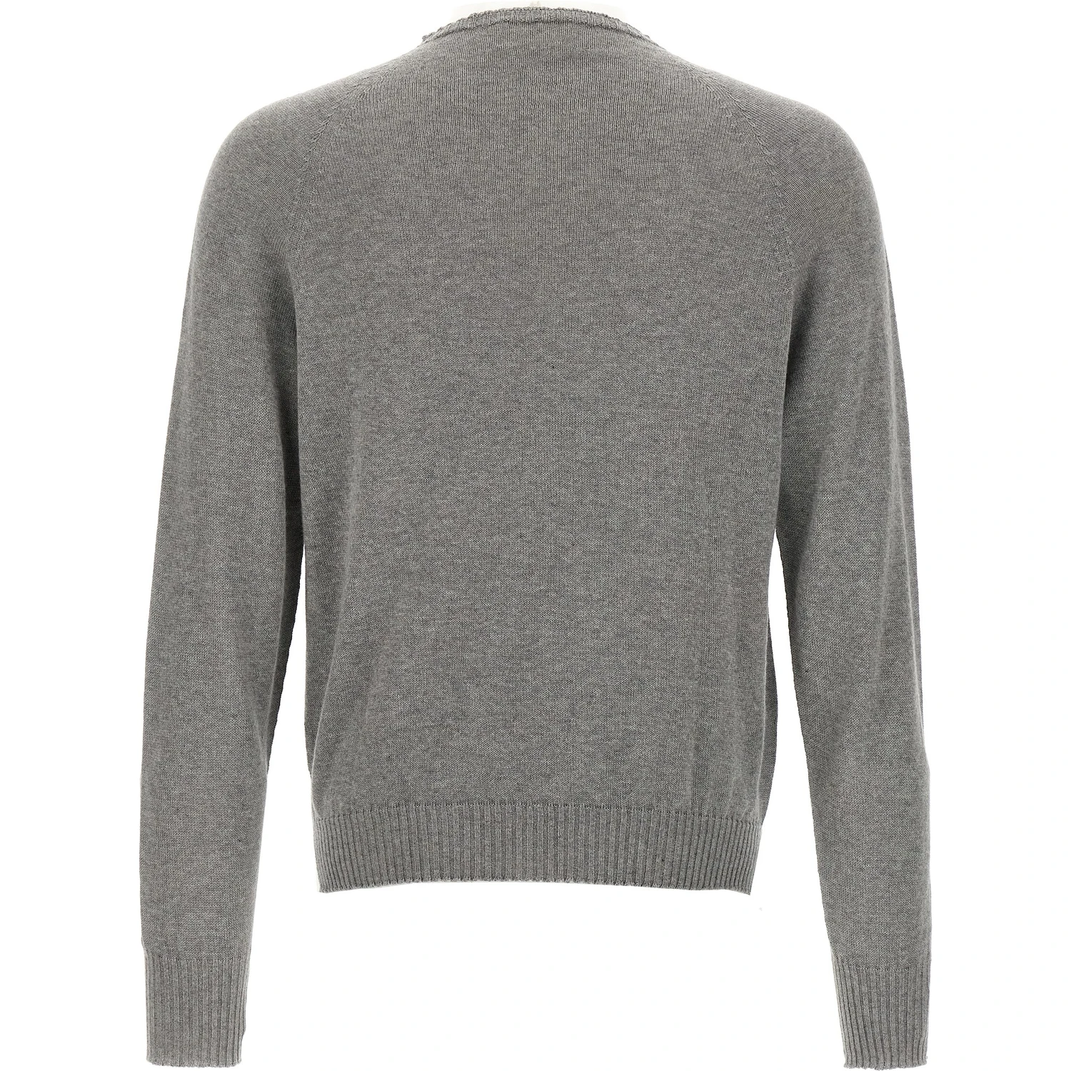 Gray Cotton Cardigan