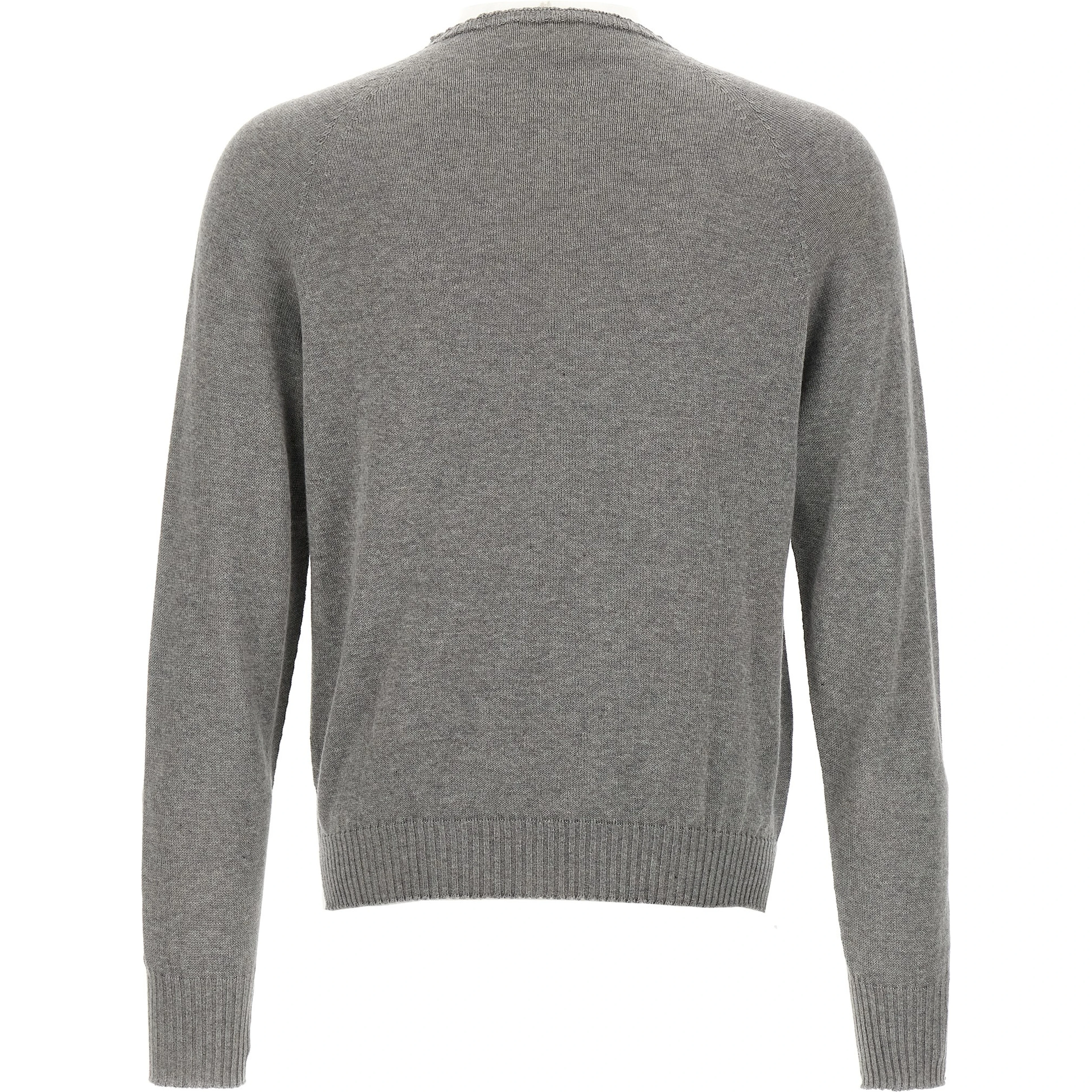 Gray Cotton Cardigan